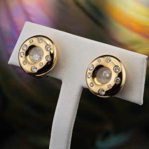 1 Carat Adamans Model Pearl Earrings With Diamond Pearl